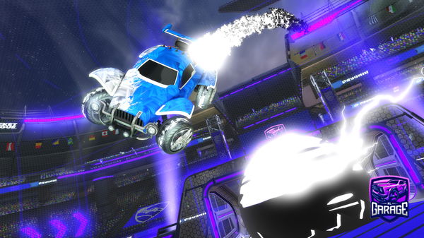 A Rocket League car design from FusionVoltage