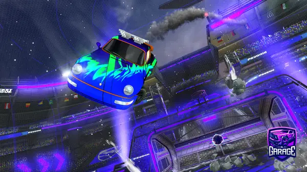 A Rocket League car design from miou009