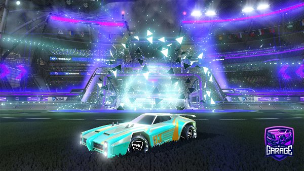 A Rocket League car design from Belupacito