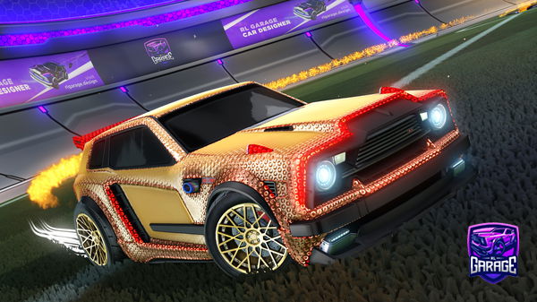 A Rocket League car design from Lxkir