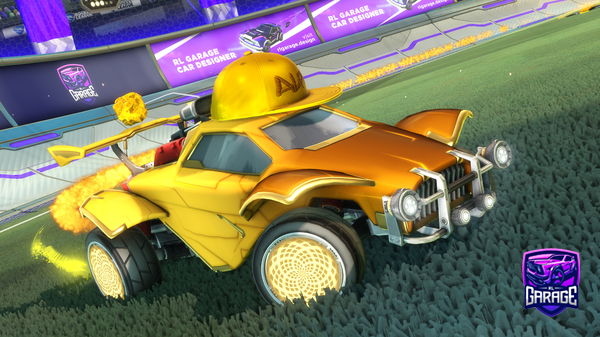 A Rocket League car design from LolgoUwU