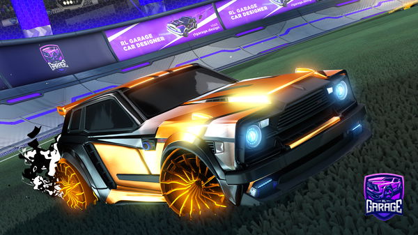 A Rocket League car design from Juradon