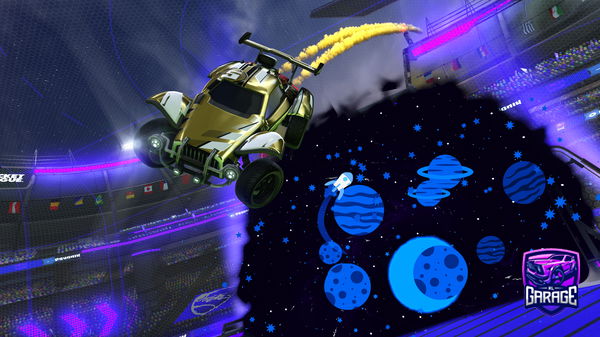 A Rocket League car design from Rickertt_013