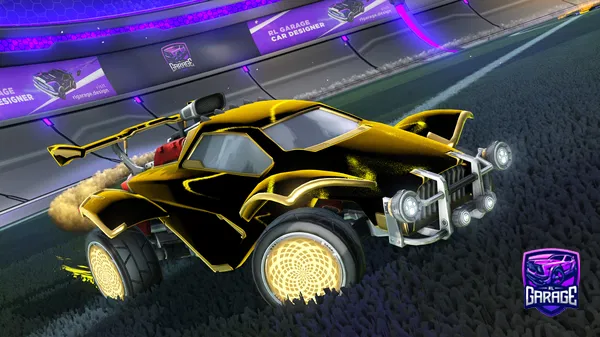 A Rocket League car design from charliejones2014