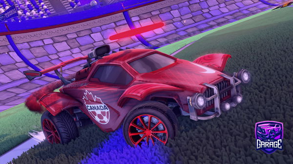 A Rocket League car design from DUCKTO14