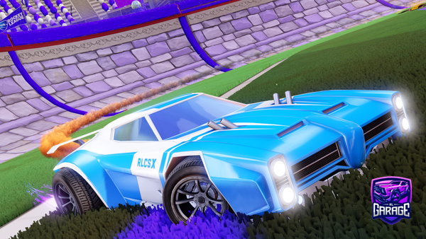 A Rocket League car design from I9R0TI