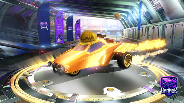 A Rocket League car design from Iceword