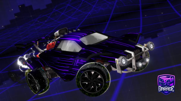 A Rocket League car design from FUSIONFLARE