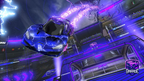 A Rocket League car design from voa