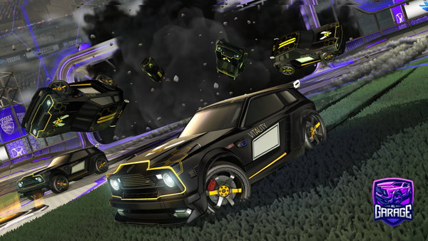 A Rocket League car design from XAdrinX