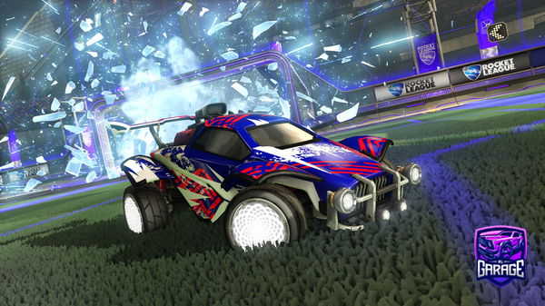 A Rocket League car design from dw75i