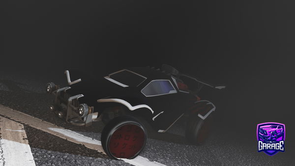 A Rocket League car design from DARKSAMURAI09