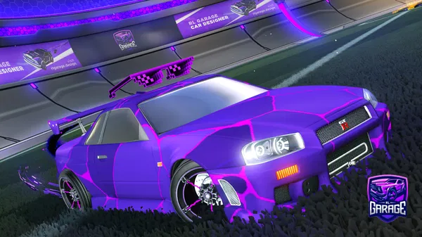 A Rocket League car design from Miniliz87