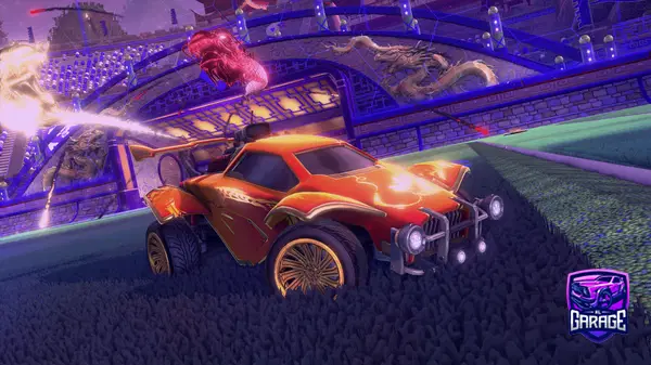 A Rocket League car design from _lj_