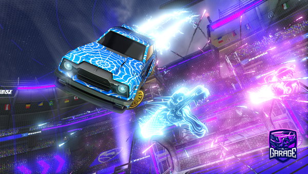 A Rocket League car design from OGTECKXdo85