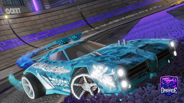 A Rocket League car design from Sytux132