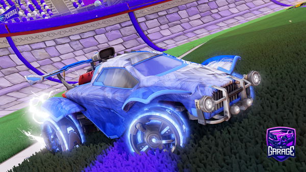 A Rocket League car design from agentporpoise1