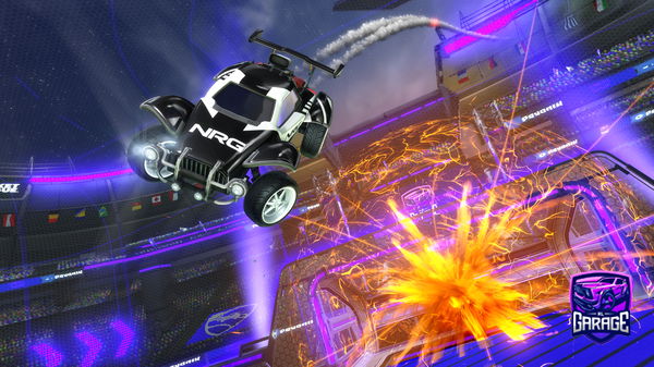 A Rocket League car design from Codigo-ro