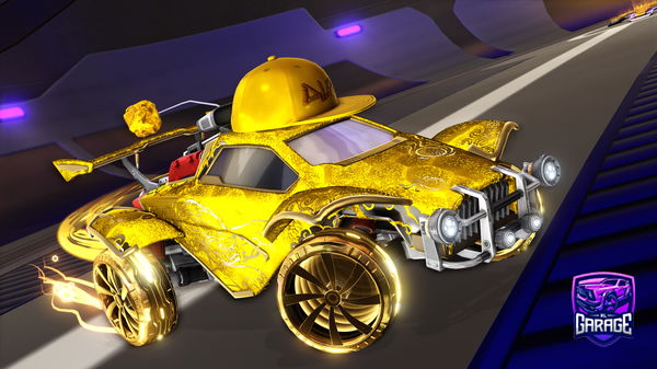 A Rocket League car design from Blade03