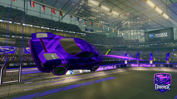 A Rocket League car design from Wombattler