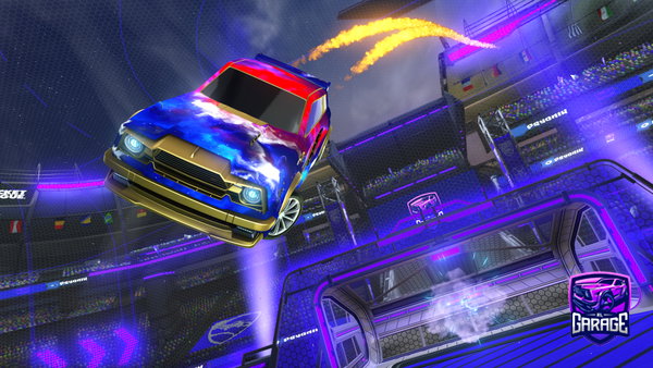 A Rocket League car design from suichaoma