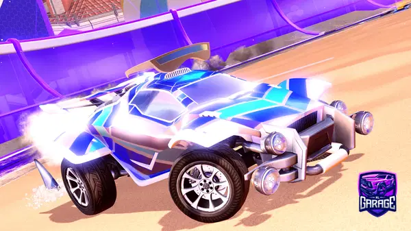 A Rocket League car design from leoshredz
