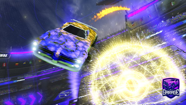 A Rocket League car design from TkashBeats