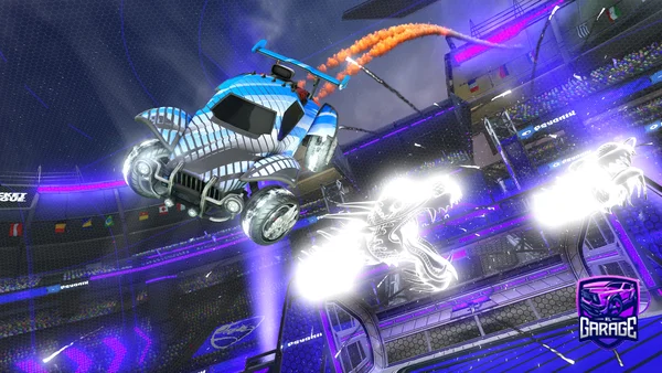 A Rocket League car design from Fedex-129