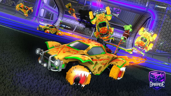 A Rocket League car design from Toxic_Chawin