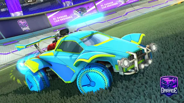 A Rocket League car design from CrspyChkn