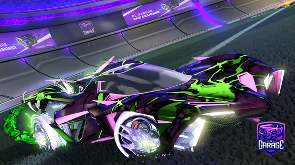 A Rocket League car design from YS-AeroAlpha