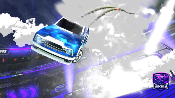 A Rocket League car design from Gakzhdkajdkiwu