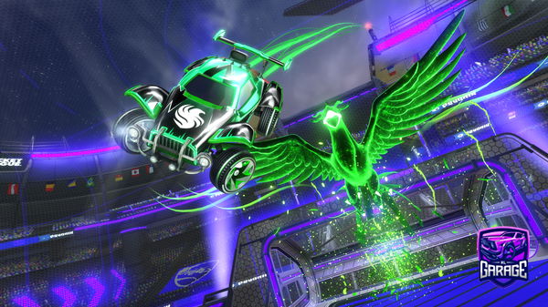 A Rocket League car design from BurtQWERT