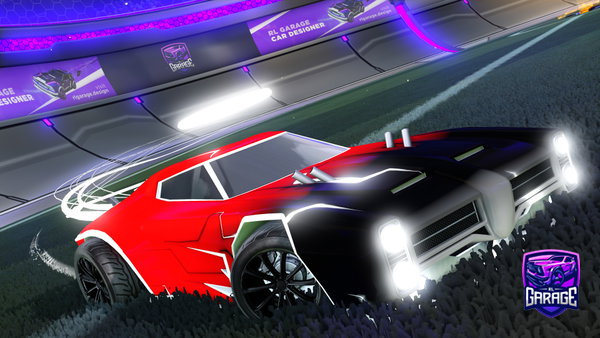 A Rocket League car design from rayle