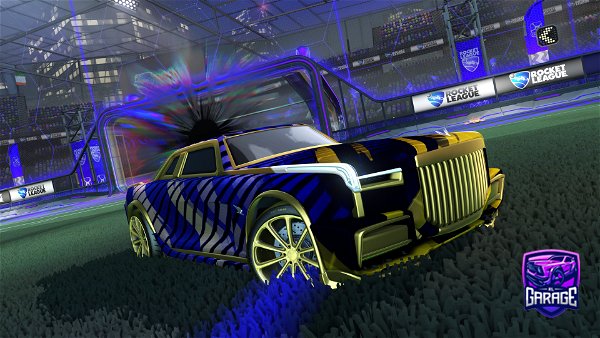A Rocket League car design from AXCE