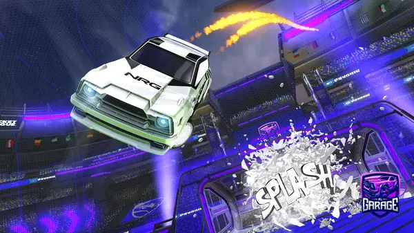 A Rocket League car design from soniflareee