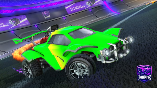 A Rocket League car design from User382778299473727