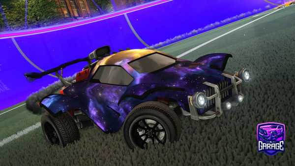 A Rocket League car design from afterglvwwwontt