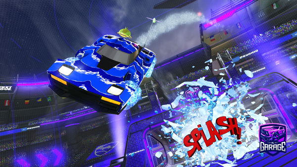 A Rocket League car design from Fry10ingBurg