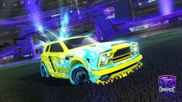 A Rocket League car design from King-Slic3r