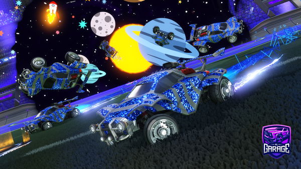 A Rocket League car design from MACCA35401