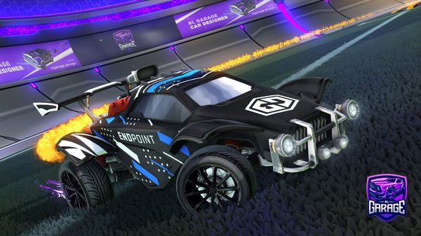 A Rocket League car design from DaFwog