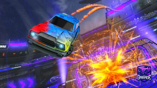 A Rocket League car design from Anony58