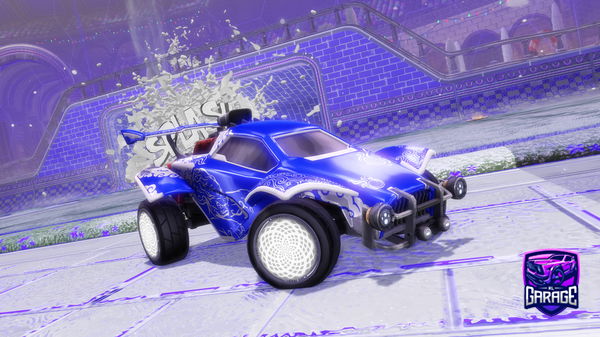 A Rocket League car design from Domko