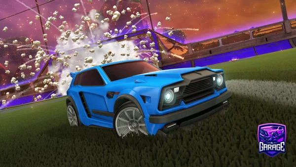 A Rocket League car design from inklin