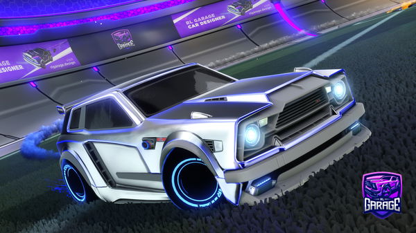 A Rocket League car design from Skullylord