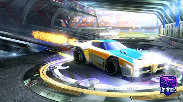 A Rocket League car design from DragonBlitz0
