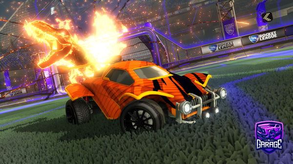 A Rocket League car design from KN4lVR