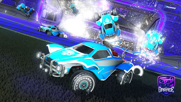 A Rocket League car design from CuttysSaucedx