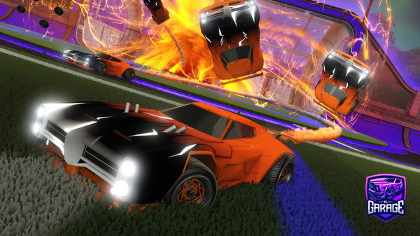 A Rocket League car design from Icey_D223